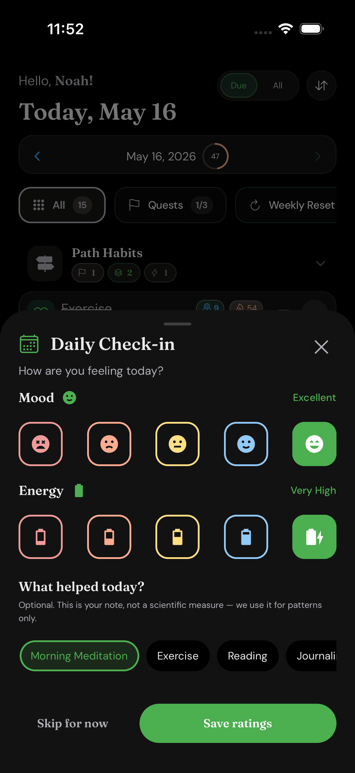 Lazy Panda — The feeling before the checkmark—and after.